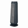 Alera Ceramic Heater Tower w/Remote Control, 7.17" x 7.17" x 22.95", Black HECT24